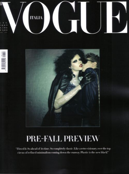 La última portada de Vogue Italia